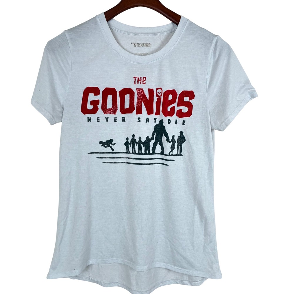 The Goonies 80's T Shirt L Velvet Graphic Retro Thin Indie Grunge Hipster Movie